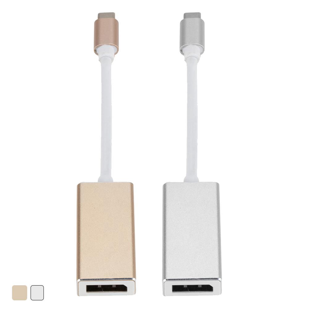 USB Type-C to Displayport Adapter Cable Is 20cm Long