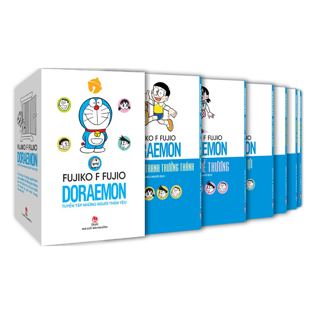 Truyện tranh - FUJIKO J FUJIO Doraemon Tuyển Tập Những Người Thân Yêu (6 Tập)