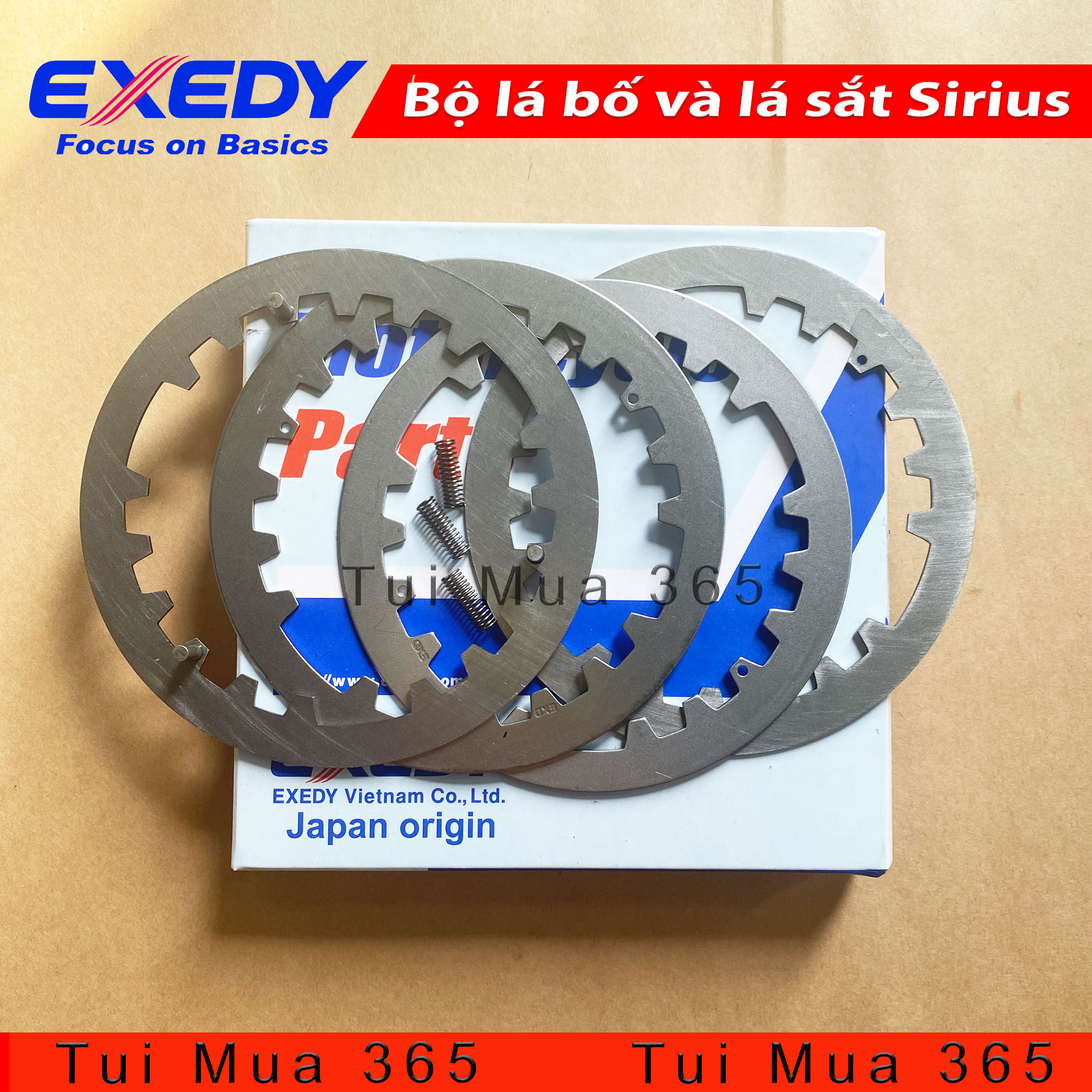 [HCM]Bộ Lá côn sắt Sirius - Jupiter ( 4 lá zin )