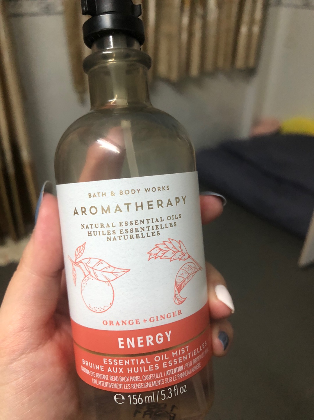 Xịt Thơm Gối thư giãn Bath & Body Works Orange+Ginger 156ml