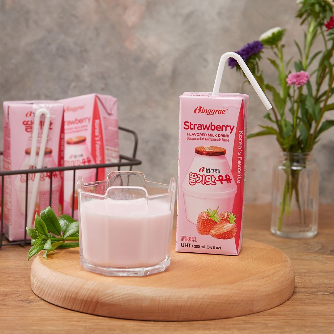 Sữa tươi Binggrae Hàn Quốc nhiều vị 200ml