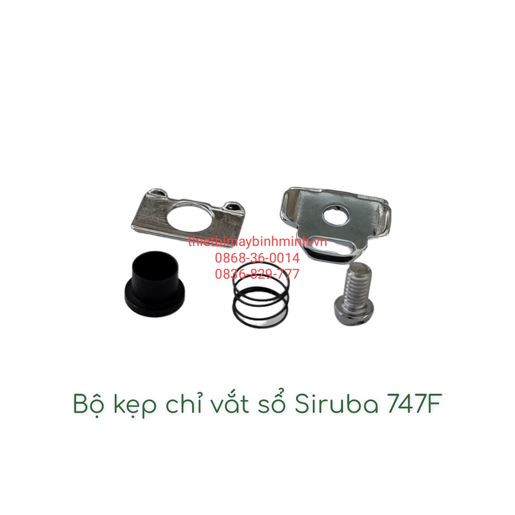 Bộ kẹp chỉ máy vắt sổ, bộ dẫn chỉ máy vắt sổ sirubar 747F