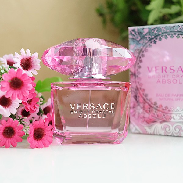 Nước hoa nữ Versace Bright Crystal Absolu Eau de Parfum 30ml + Tặng bông rửa mặt darkness