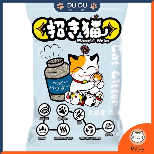 Cát Vệ Sinh Mèo Nhật Bản Maneki Neko 5L