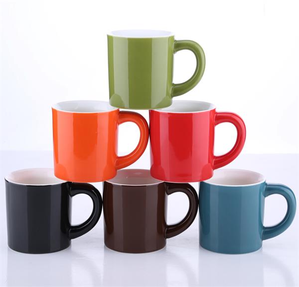 Ly Cafe Sứ 320cc Yami Màu Đen