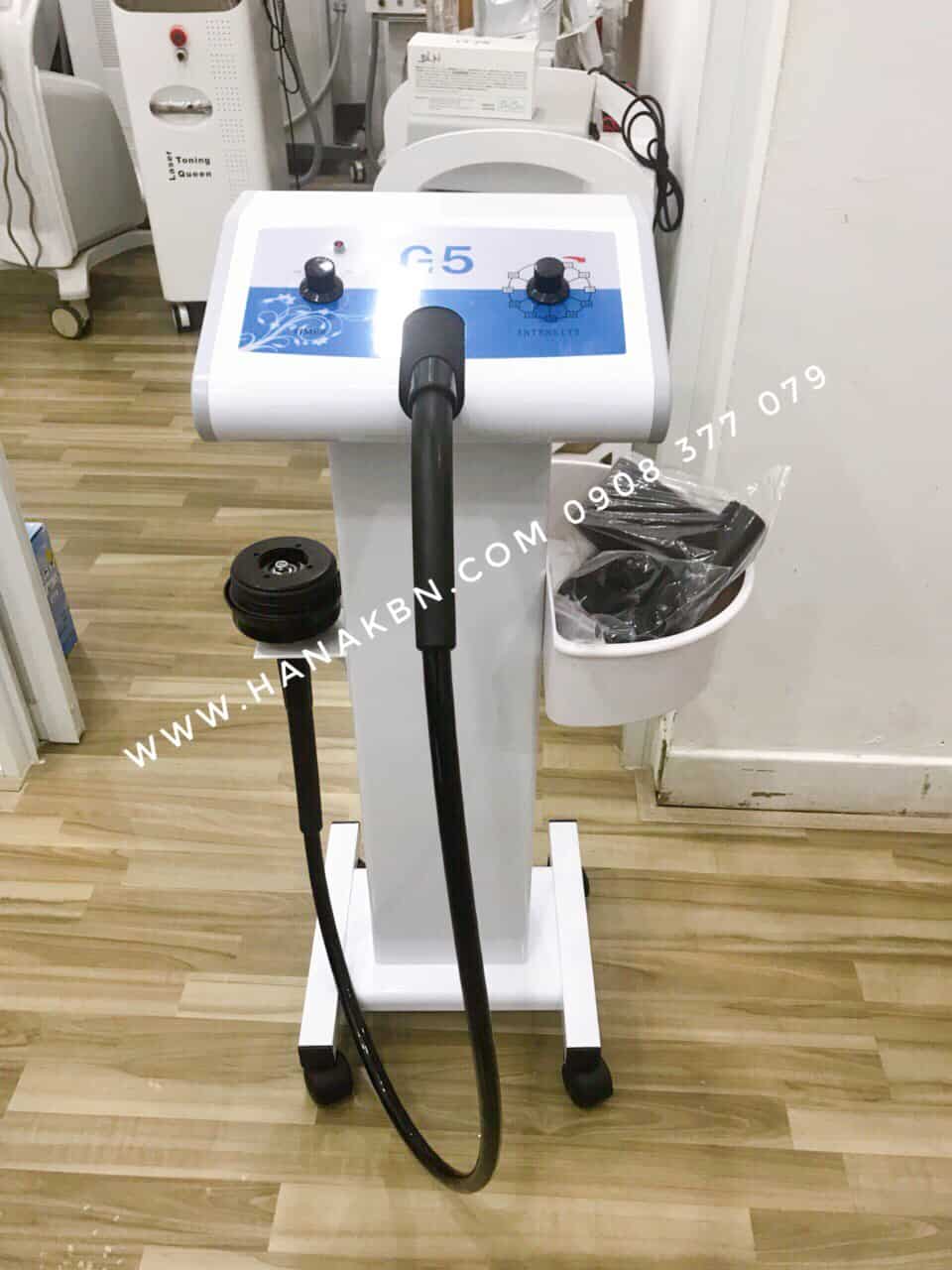 Máy đầm rung giảm béo G5, máy đánh tan mỡ bụng cho spa (Hàng sẵn, Ảnh thật, Bảo hành 6 tháng, Có HDSD)