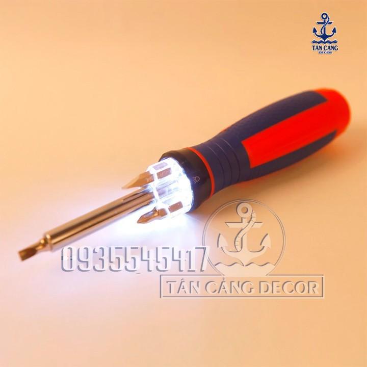 Combo tuốc vít đèn led Workpro W021174