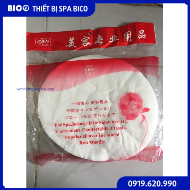 [100 Cái] Mặt Nạ Giấy Khô Cho Spa - Thiết bị spa BICO