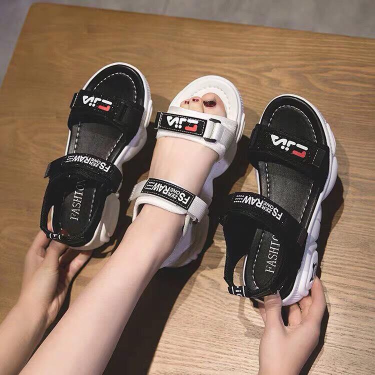 Sandal quai hậu nữ