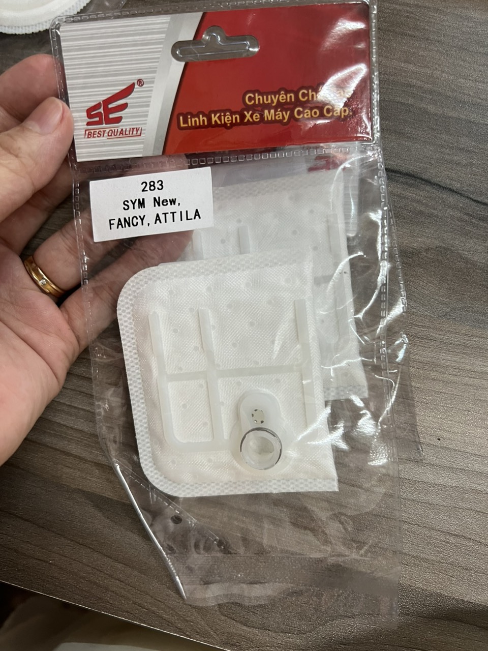 LƯỚI LỌC XĂNG SYM NEW, FANCY, ATILA (SP 283)