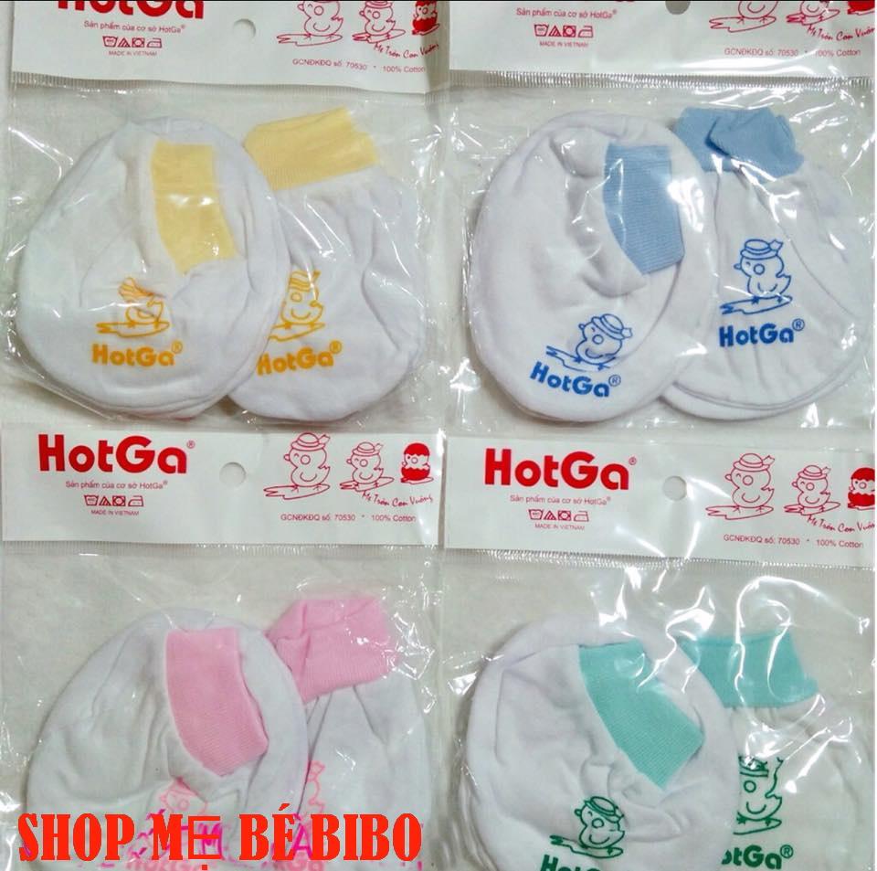 Combo 5 Bao Tay Bao Chân Thun Cho Bé Sơ Sinh Chất Cotton ( 5 Đôi Bao Tay + 5 Đôi Bao Chân)