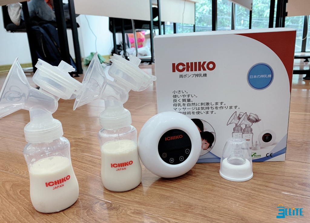 [Phiên Bản M05 Mới nhất] Máy Hút Sữa Điện Đôi ICHIKO Nhật Bản(masssage;Kích sữa;Vắt Kiệt)