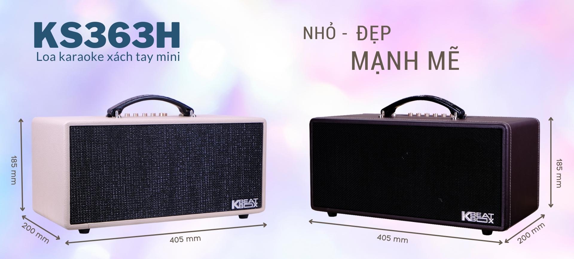 Dàn Âm Thanh Di Động ACNOS KS363H