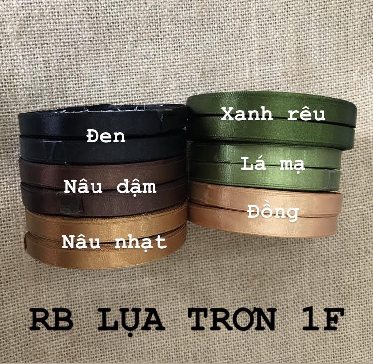 [HCM]RUY BĂNG LỤA TRƠN 1F