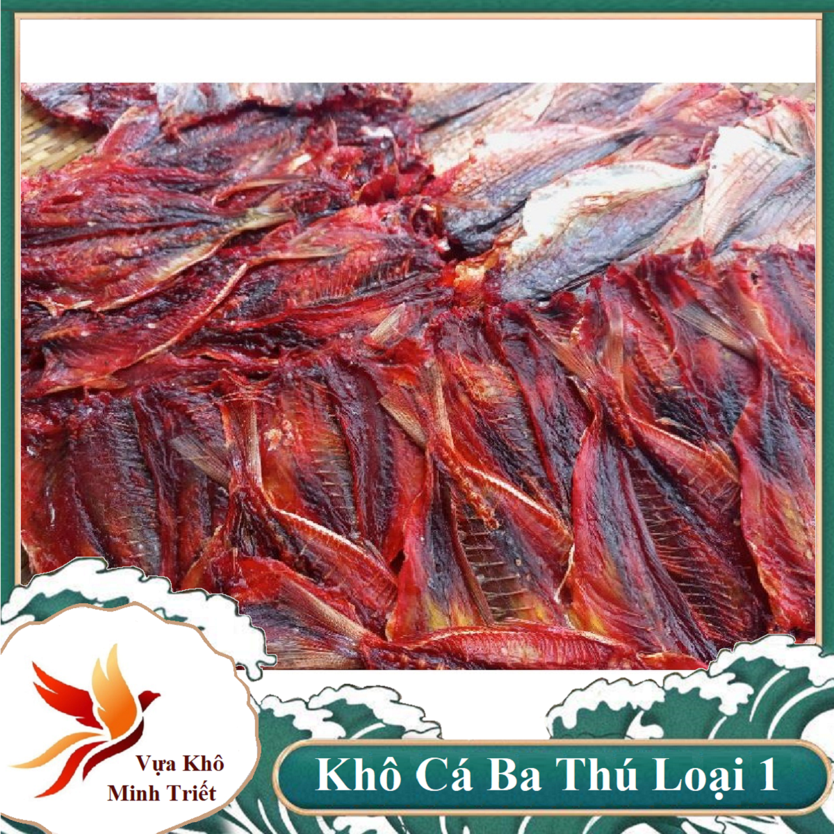 500gr  KHÔ CÁ BA THÚ LOẠI 1 ĐẶC SẢN MINH TRIẾT CÀ MAU- Vựa Khô Minh Triết