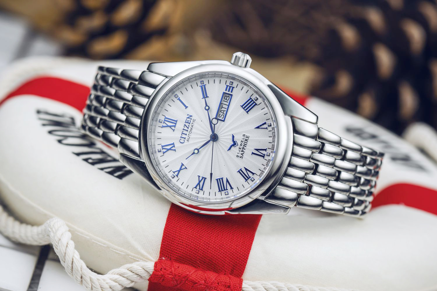 [ VUA ĐỒNG HỒ ] Đồng Hồ Nam Citizen 21 Automatic Cao Cấp + Thẻ Bảo Hành
