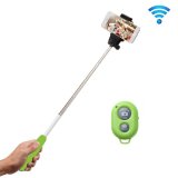 Bộ gậy chụp ảnh kèm remote bluetooth Monopod (Xanh)