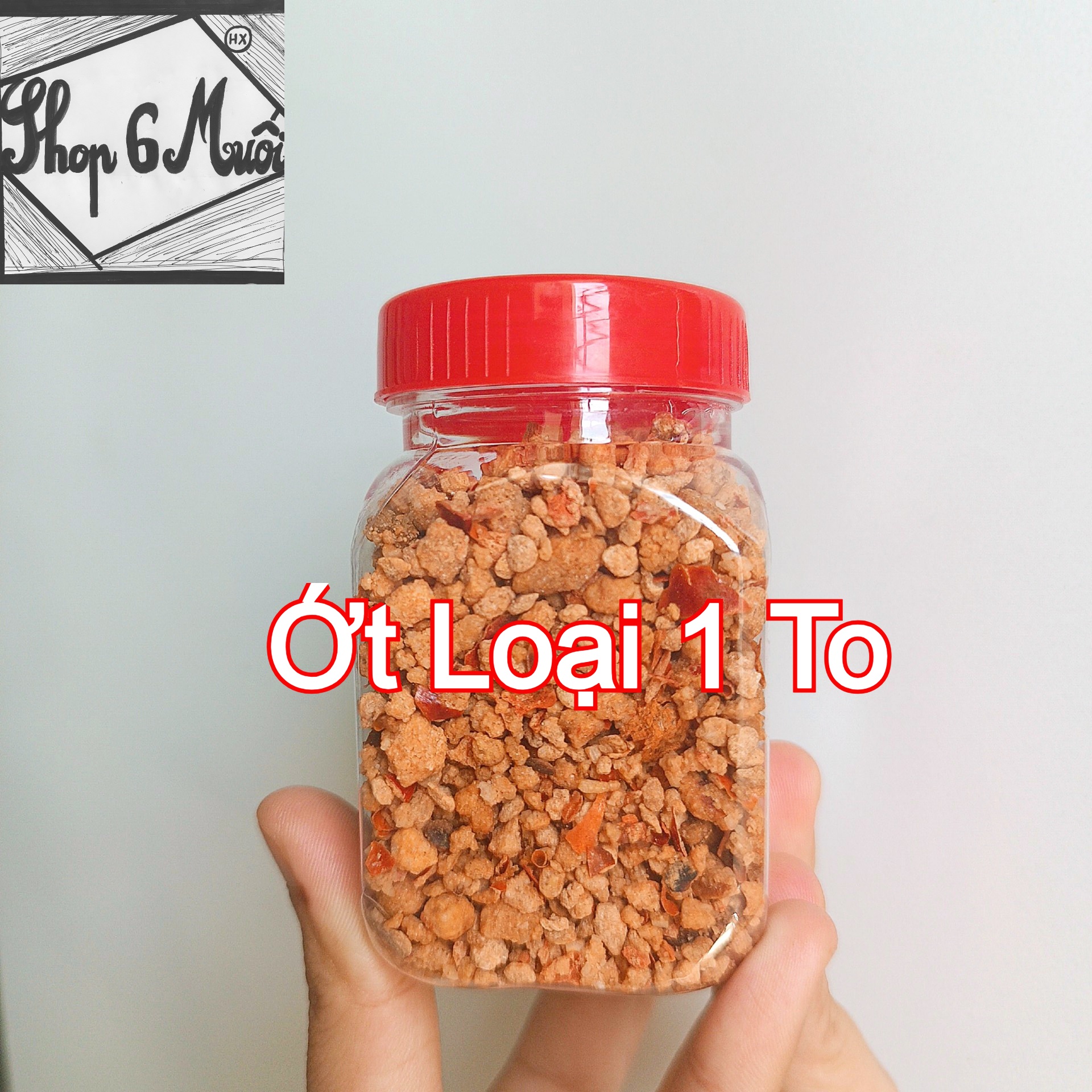 (Hũ 100gr) Muối ớt Tây Ninh Ngọc Châu (chay)