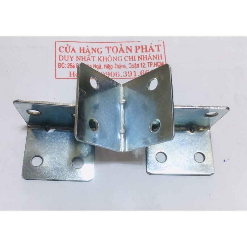Ke sắt góc vuông 3,5cm | 4 lỗ