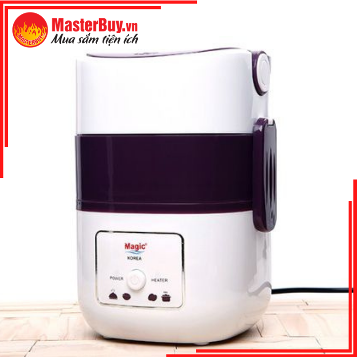 [HCM]Hộp Cơm Hâm Nấu Văn Phòng Đa Năng Magic Korea A-06