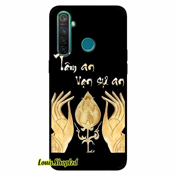 Ốp lưng dành cho realme 5 pro - realme q - đôi tay vạn sự an