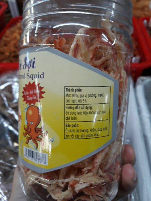MỰC XÉ HẤP NƯỚC DỪA HỦ 150G .