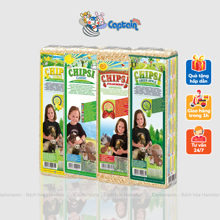 [FREESHIP MAX] Mùn cưa cao cấp Chipsi Classic - Bách hóa Hamster