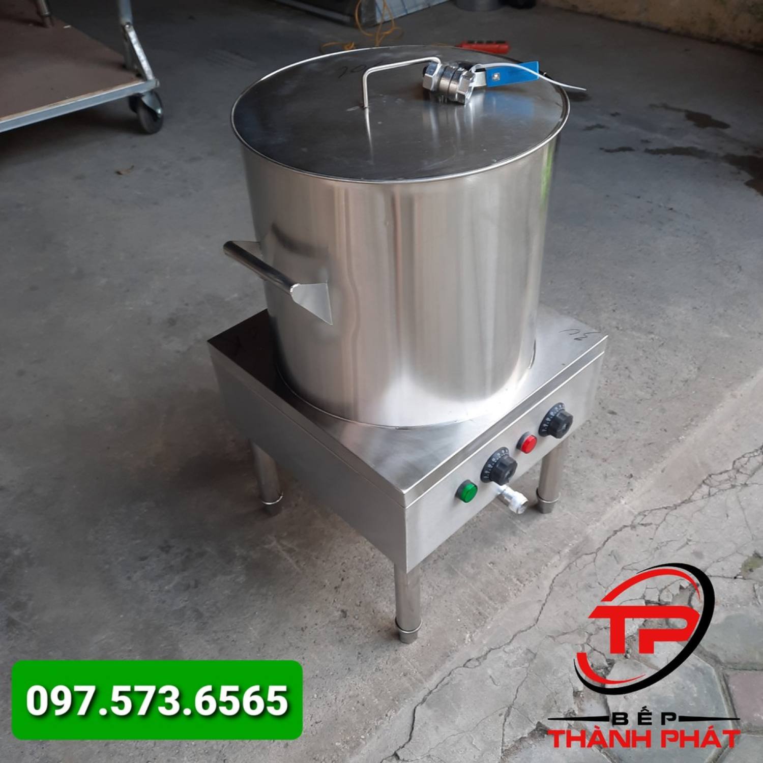 Nồi nấu phở 40 lít, Bảo hành 2 năm