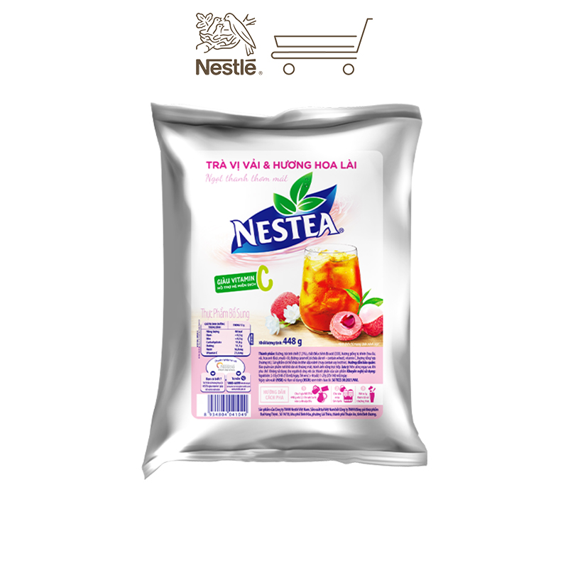 [Freeship Nationwide] Nestea Lychee-Flavored Tea (448g Bag)