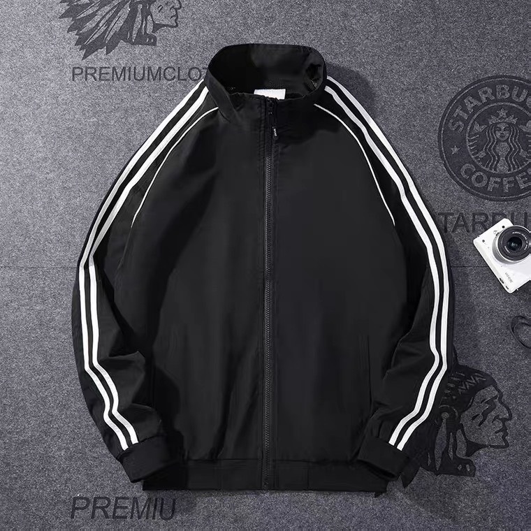 Áo khoác dù nam nữ màu đen phong cách thời trang cao cấp TIENFASHION26 Mf42