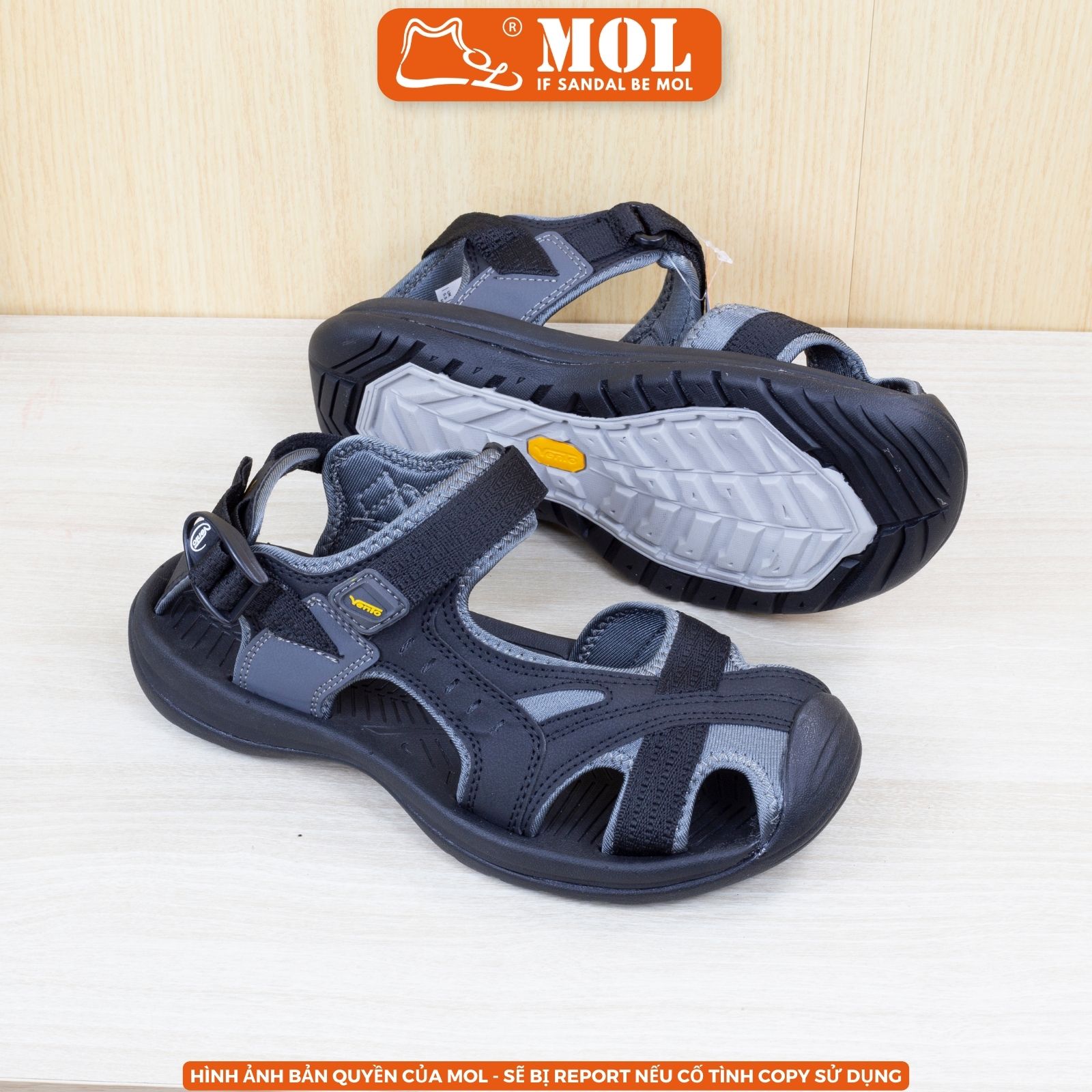 Sandal nam Vento bít mũi SD7612 có big size