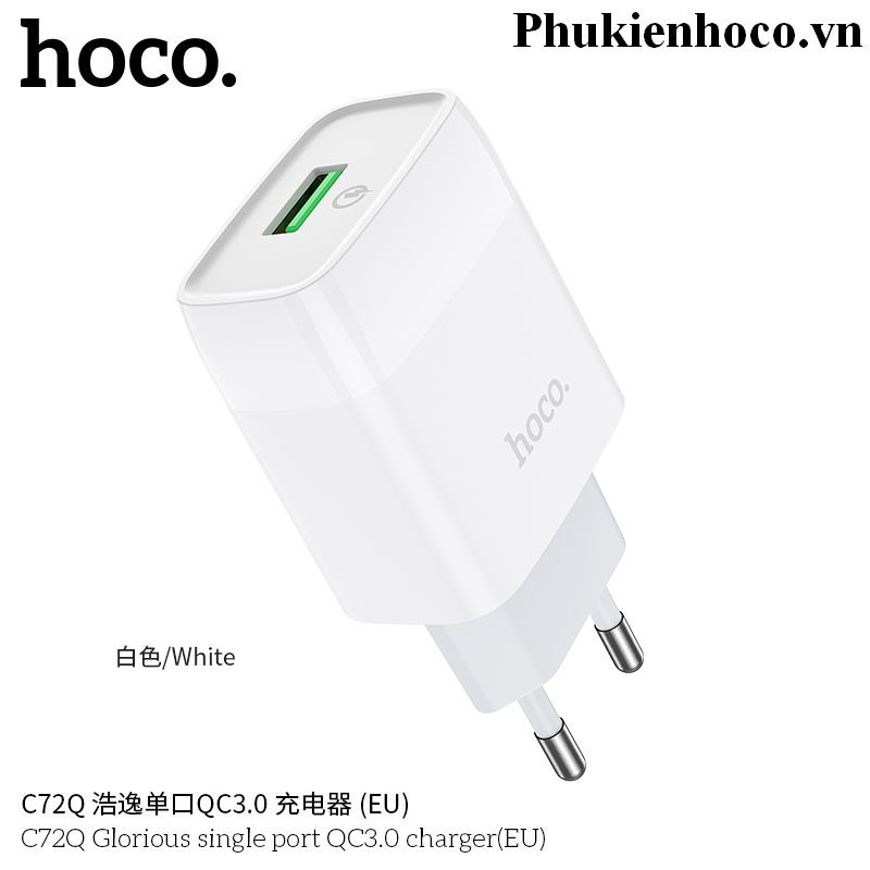 Cóc Hoco c72q 3.0 18w sạc nhanh