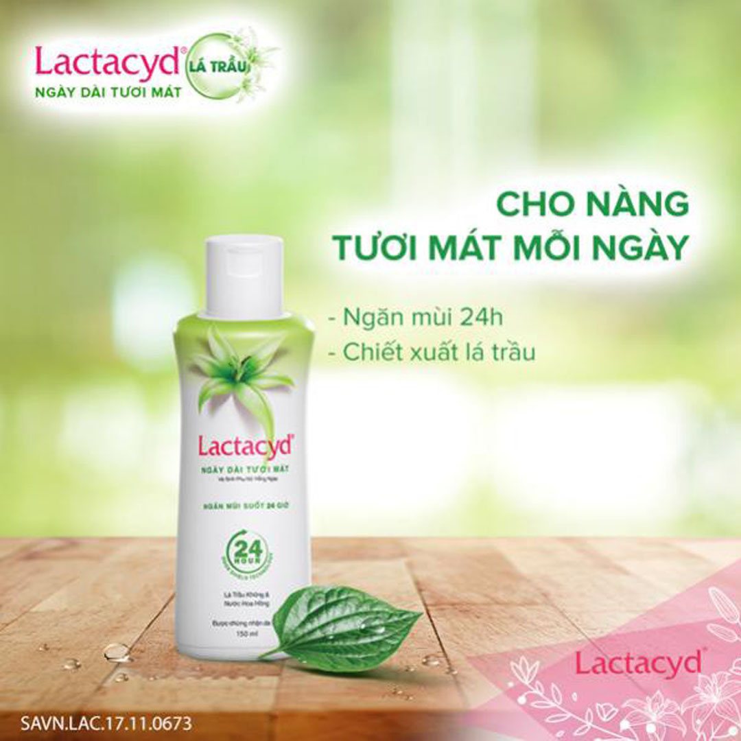 [HCM]Dung Dịch Vệ Sinh Phụ Nữ Lactacyd Trầu Không chai 150ml