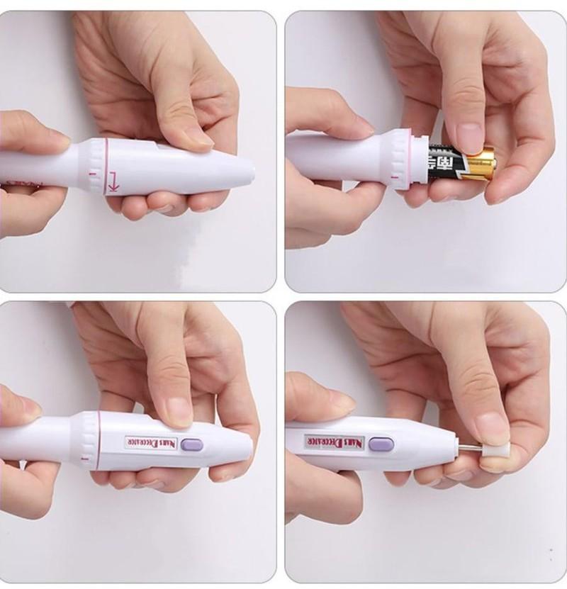 [HCM]Máy mài móng bằng pin