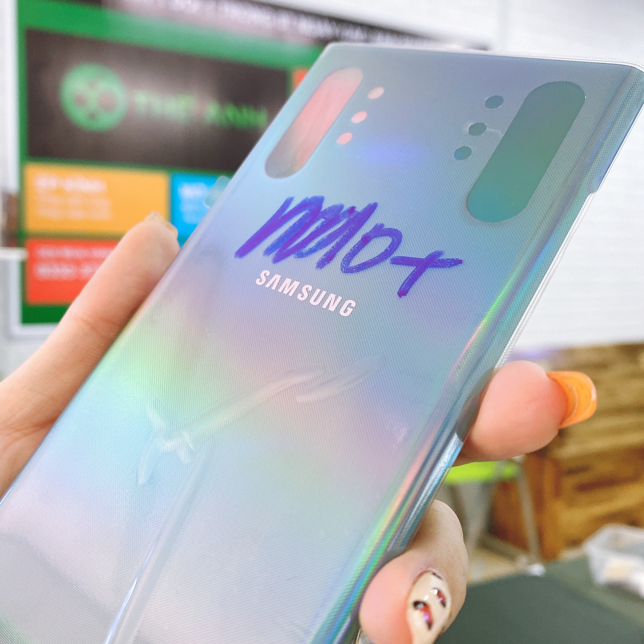Nắp Lưng Samsung Note 10 plus / Note 10+ zin hãng , màu đẹp