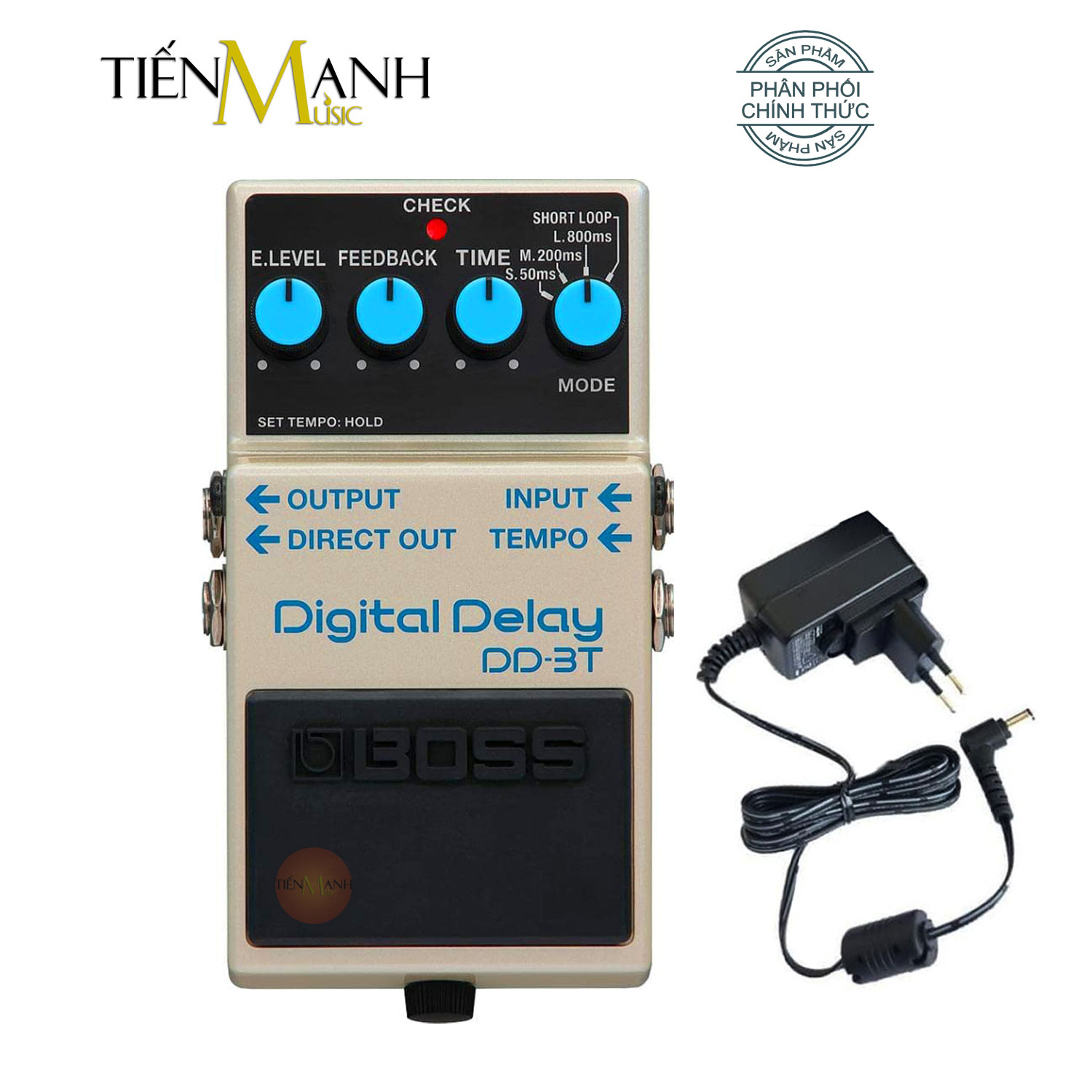 [Trả góp 0%] [Chính Hãng] Phơ Guitar Boss DD-3 Digital Delay - Bàn Đạp Fuzz Pedals Effects DD3