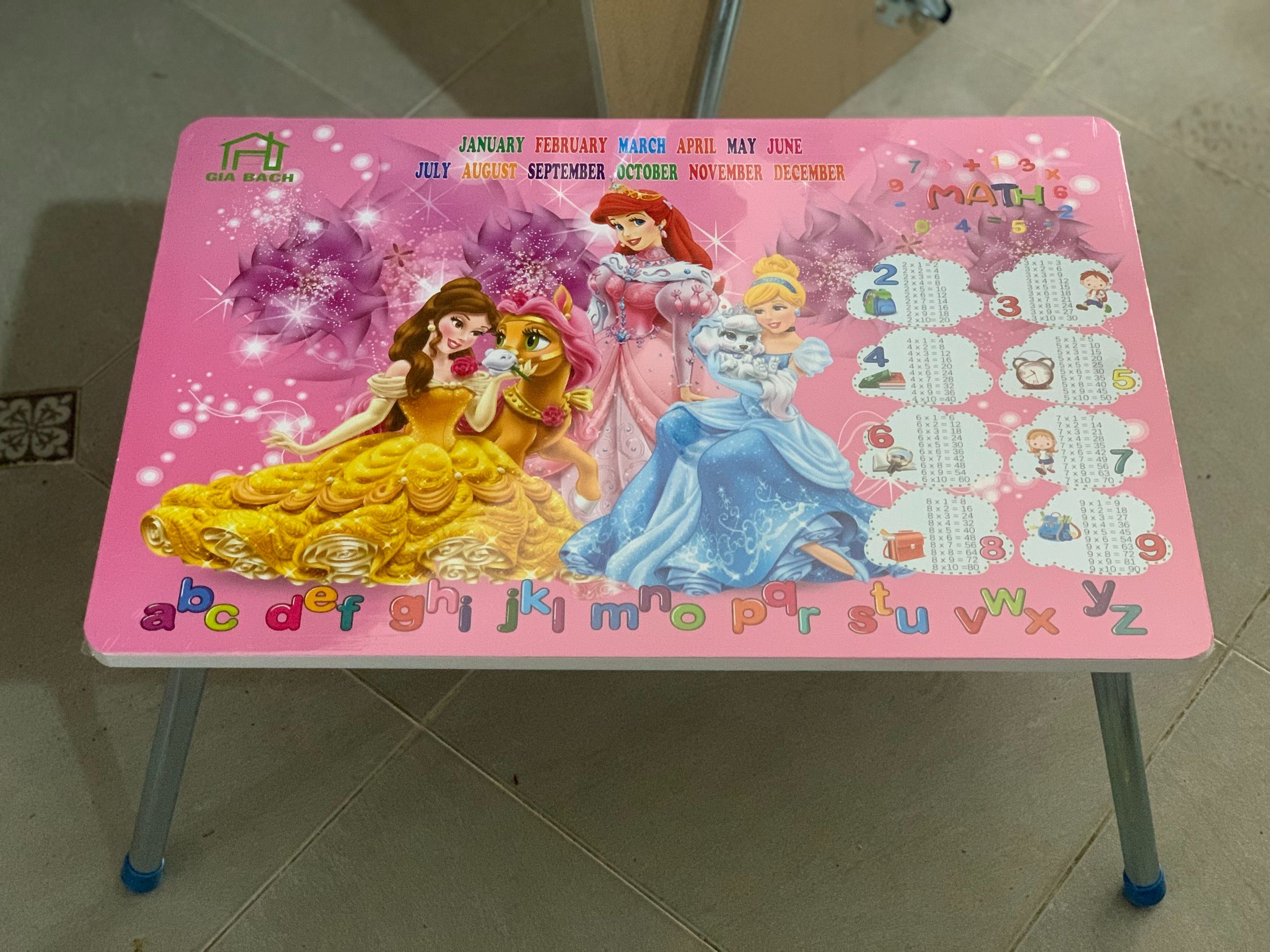 Bàn Học Sinh Chân Ống Xếp Gọn