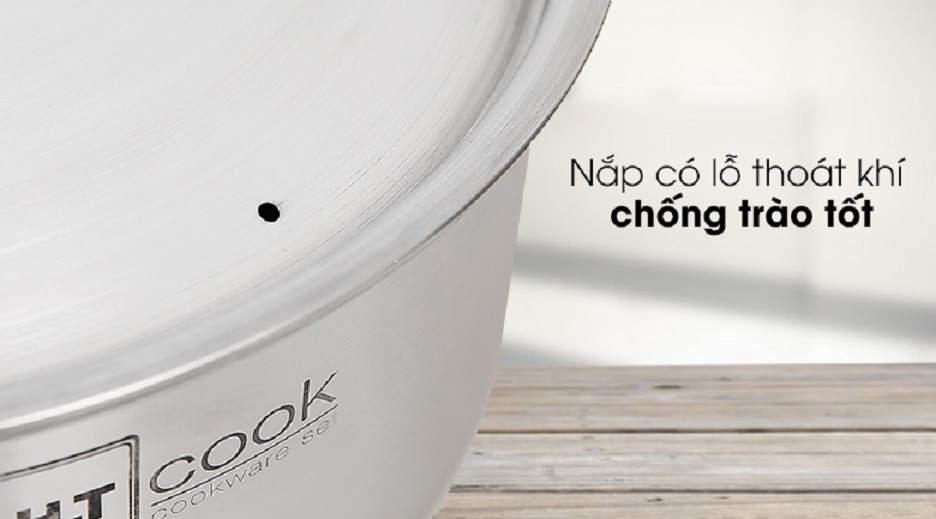Bộ 3 Nồi Inox Nắp Inox HT Cook