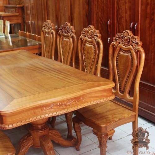 [Trả góp 0%] BÀN ĂN GỖ GÕ ĐỎ 8 GHẾ , BỘ BÀN ĂN GỖ VUÔNG CAO CẤP , BÀN ĂN GỖ