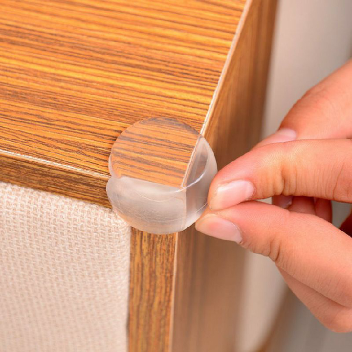 Miếng bọc góc bàn, che cạnh bàn, bọc góc, miếng nhựa dẻo bịt góc bàn, tủ, gường, nẹp góc silicon trong suốt chống va đập an toàn cho bé, miếng dán cạnh bàn, bọc góc cạnh bàn, bọc cạnh bàn silicon, bọc góc bàn nhựa dẻo trong suốt