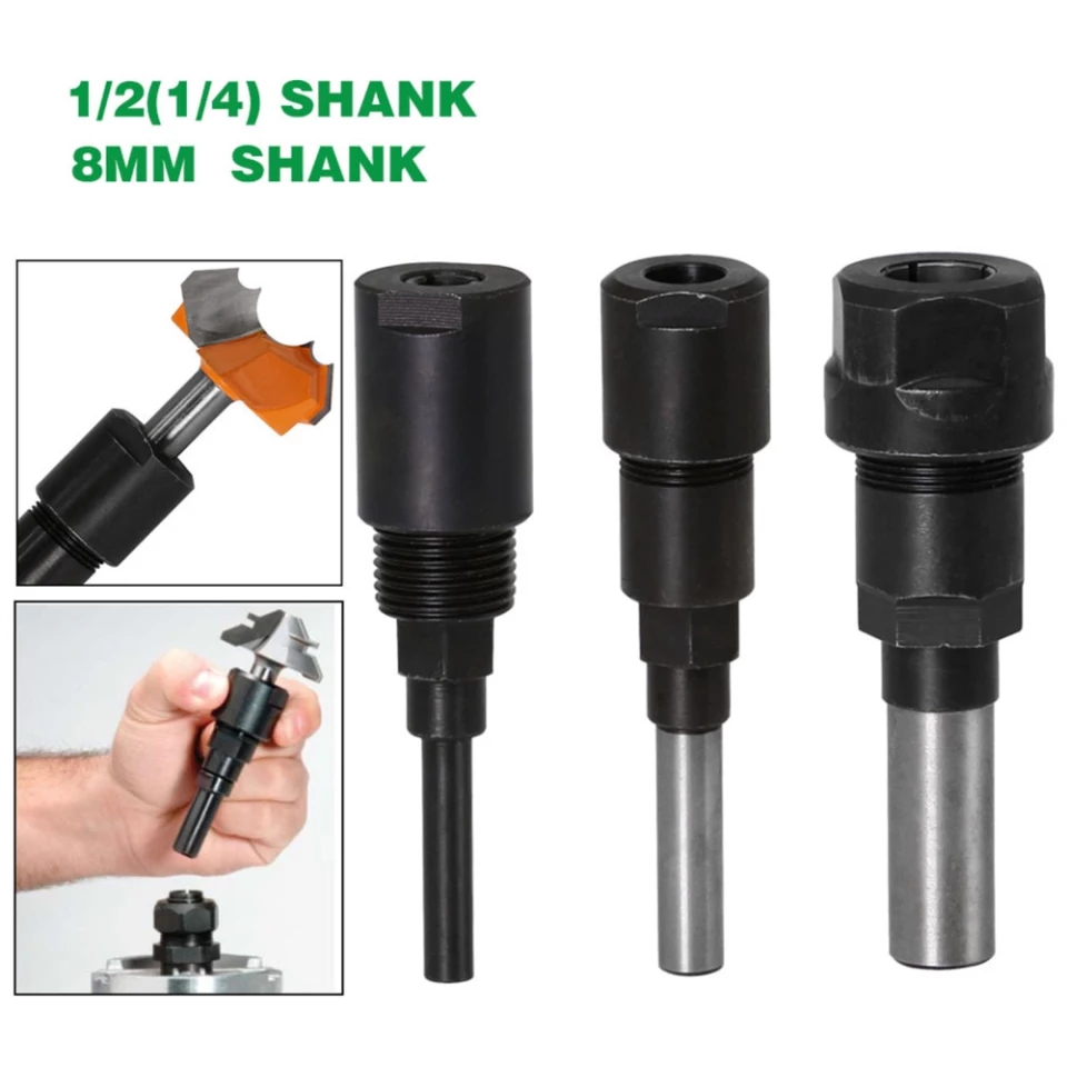 Thanh nối dài máy phay gỗ 1/2 1/4