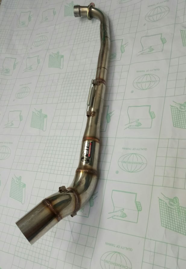 Cổ cao 2 khúc lắp xe sirius -dùng cho các lon pô độ