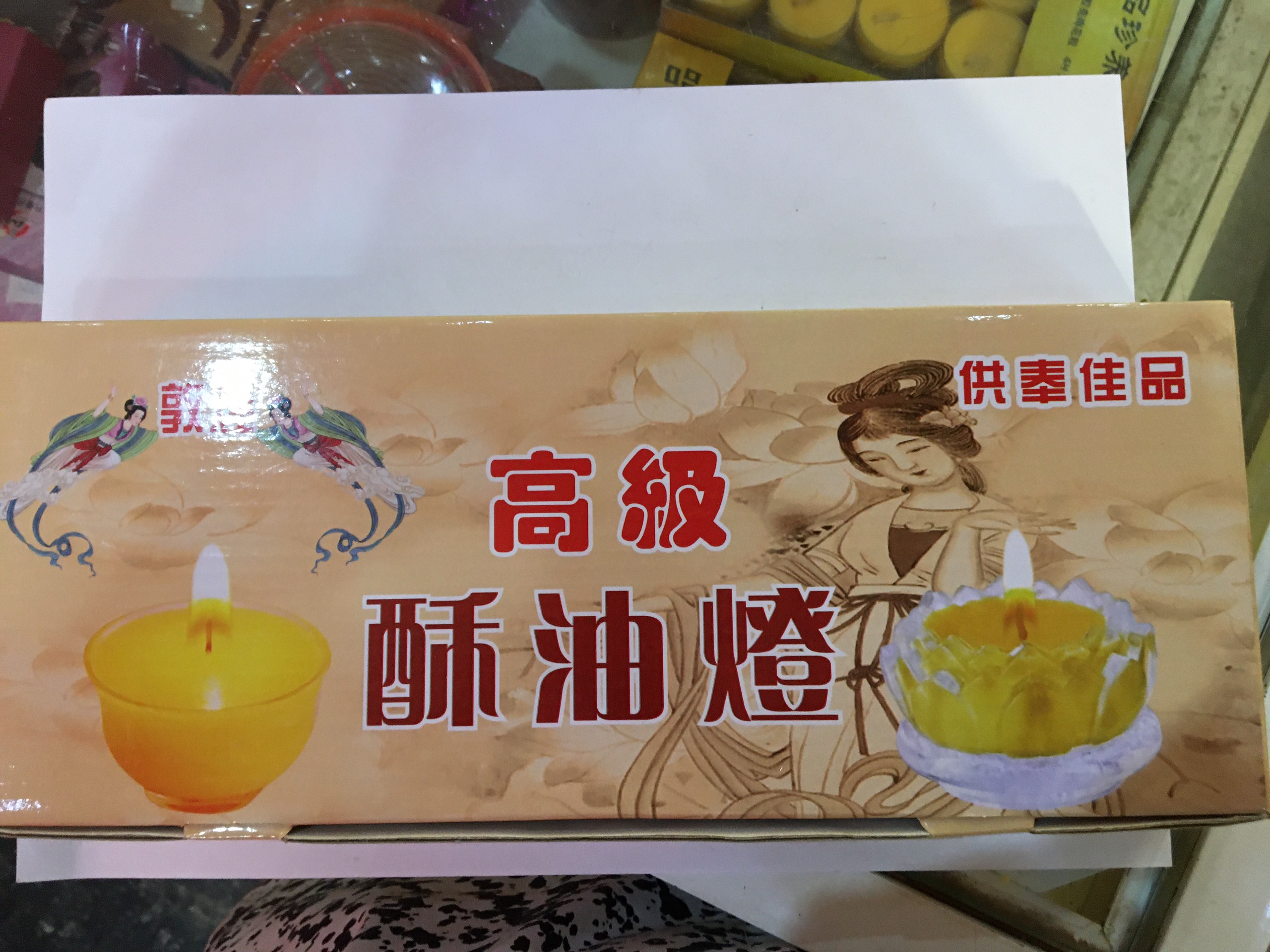Nến tealight sen ( 1 hộp 10 viên ) - Văn phòng phẩm Nhơn Phát