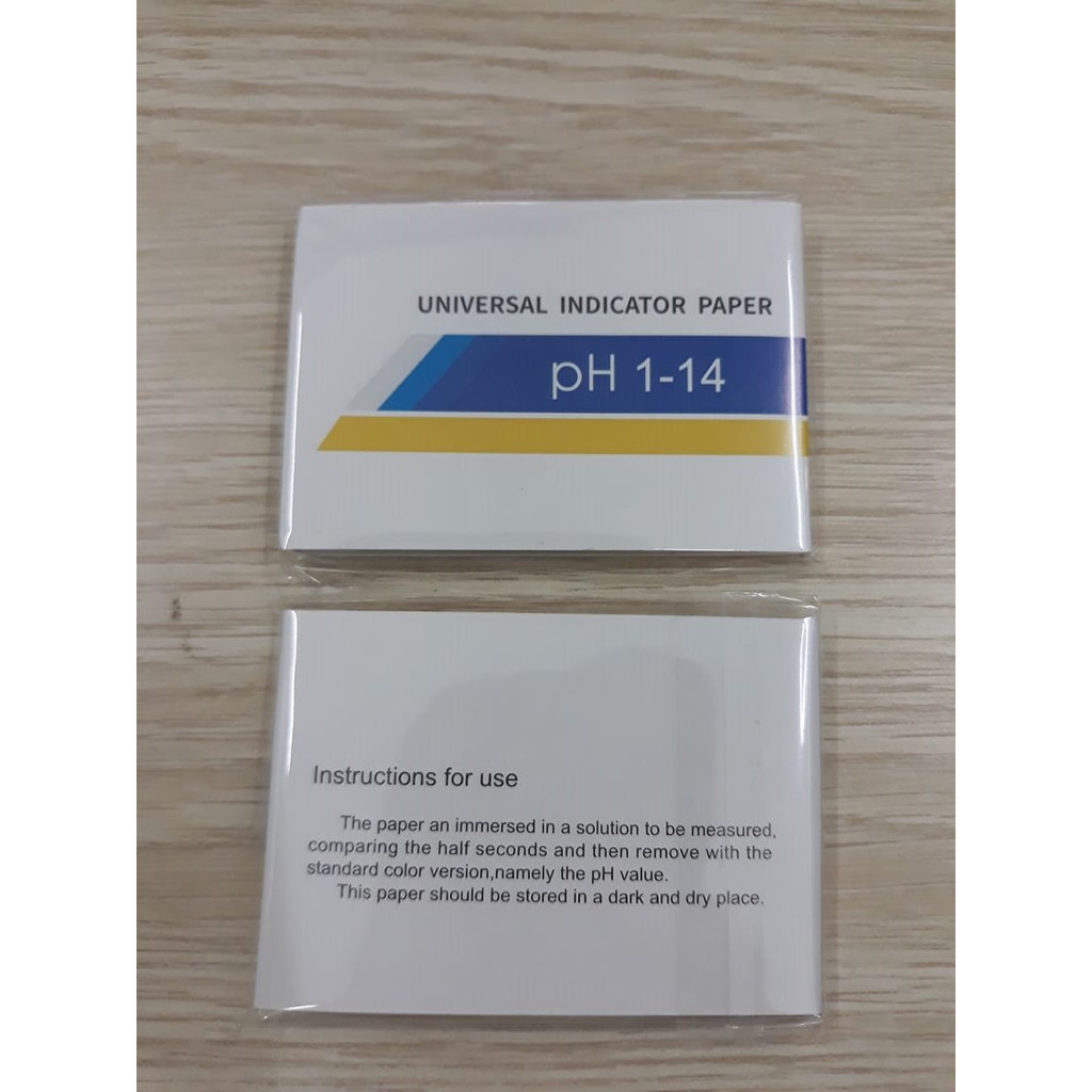 GIẤY QUỲ TÍM ĐO ĐỘ PH TỪ 1-14 (80 TỜ)