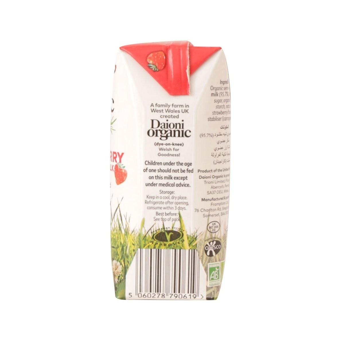 SỮA HỮU CƠ DAIONI VỊ DÂU 200ML
