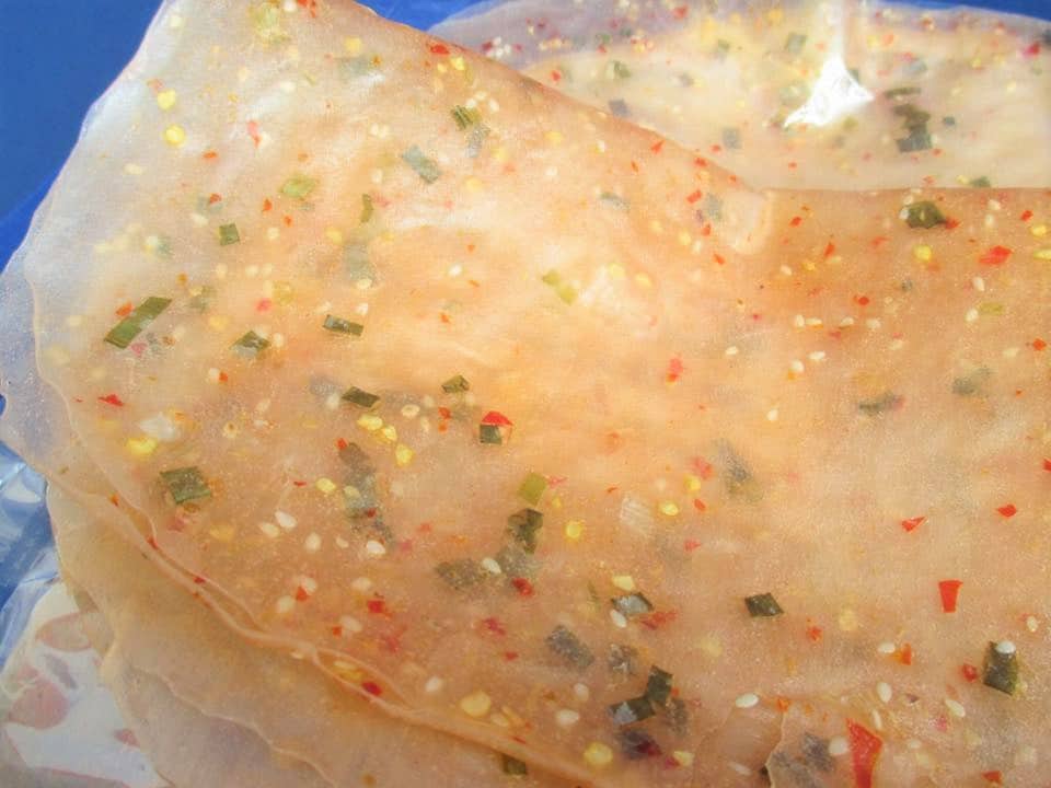Bánh Tráng Dẻo Tôm, Tỏi Ớt 500g (Shạp BÁnh Hoàng Yến)