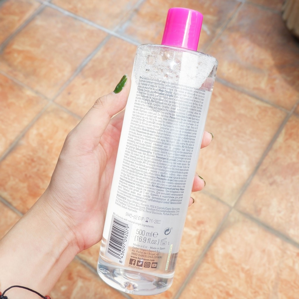 Nước Tẩy Trang Byphasse Micellar Make Up Remover Solution 500ml