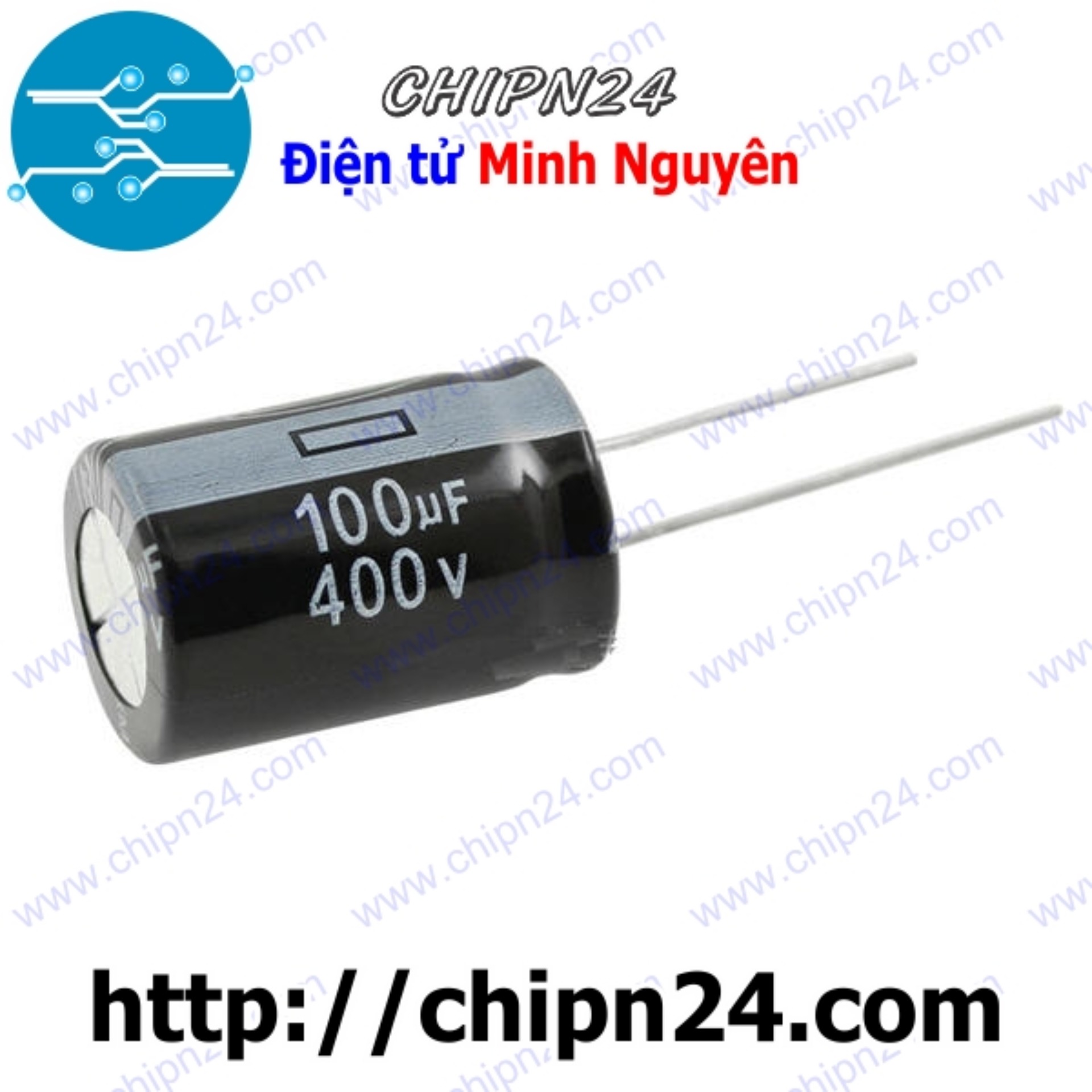 Tụ hóa 100uf 400v