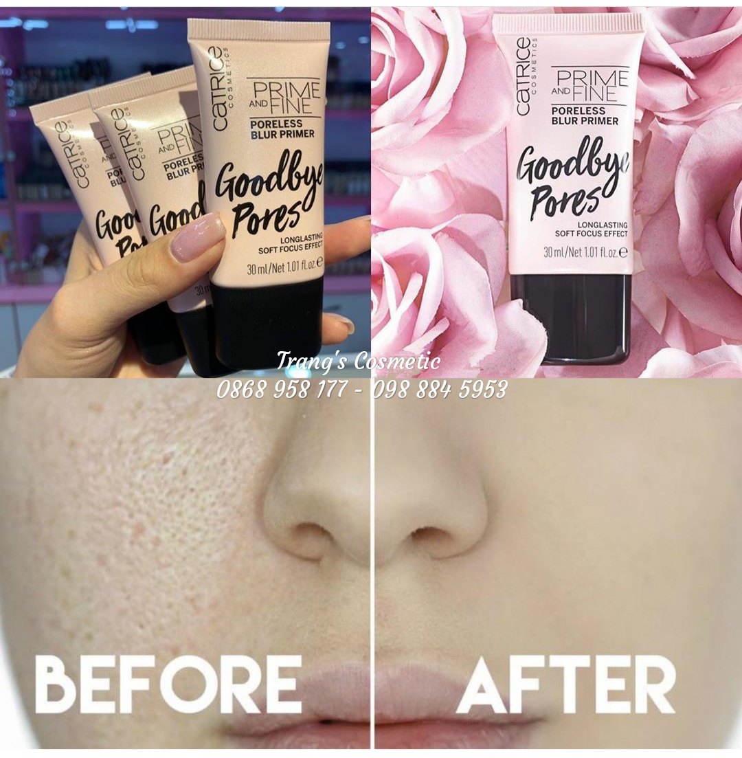 Kem lót Catrice prime and fine poreless blur primer 30ML