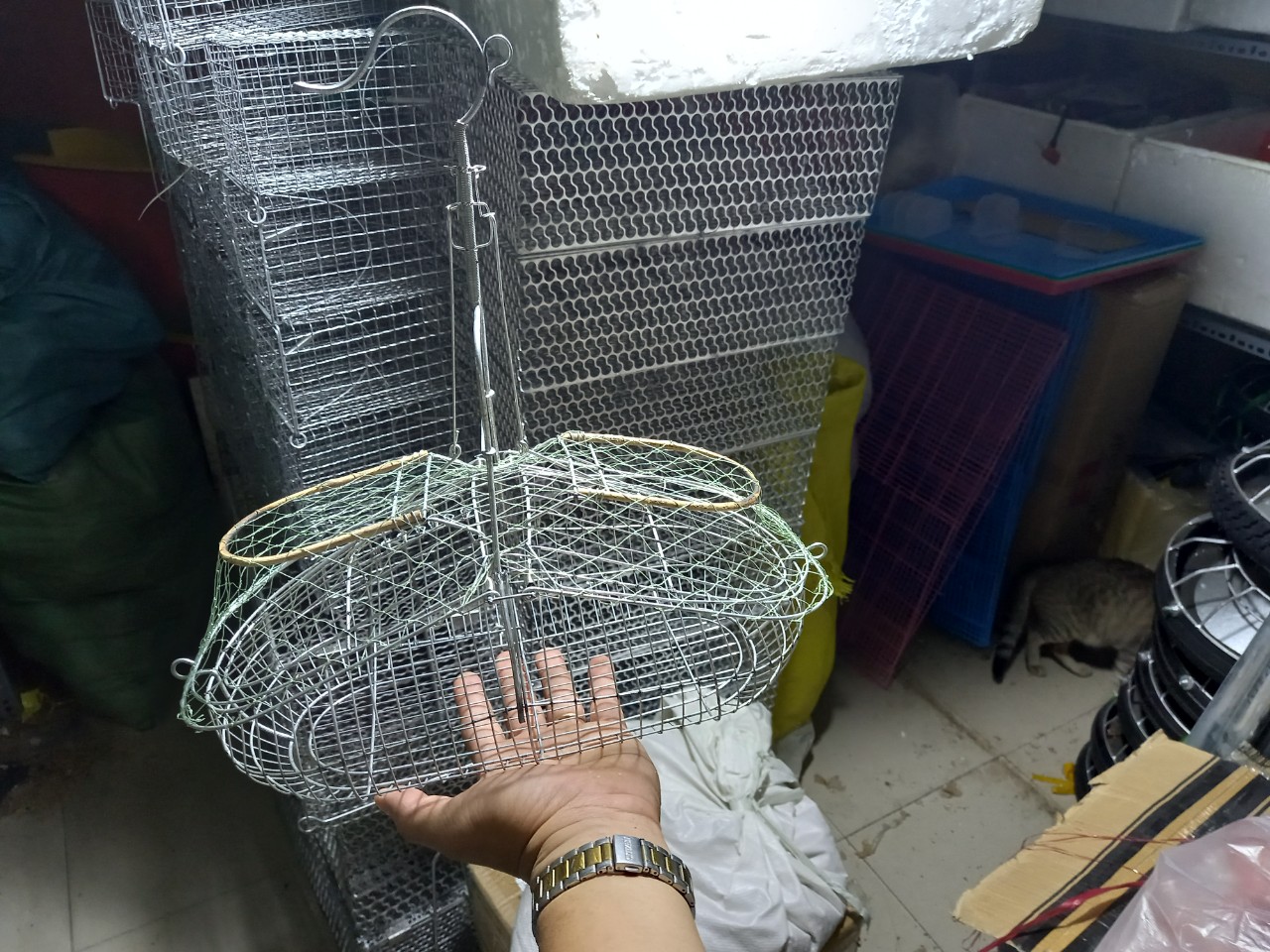 Lụp bẫy chim khuyên, bẫy chim sâu